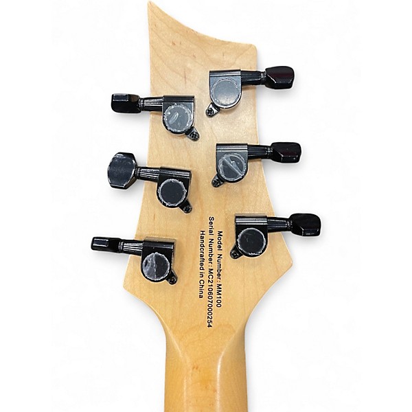 Used Mitchell MM100 Maroon Solid Body Electric Guitar