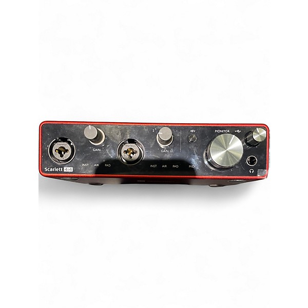 Used Focusrite Scarlett 4i4 Gen 3 Audio Interface