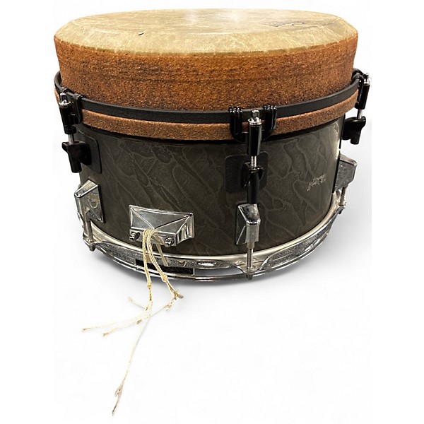 Used Remo 12in Mondo Snare Black Earth Drum