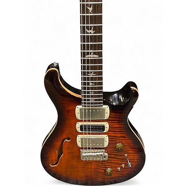Used PRS se special  Amber Hollow Body Electric Guitar