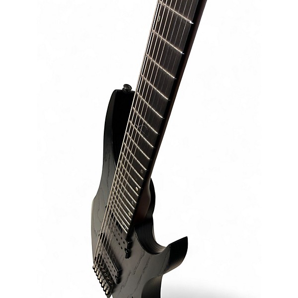 Used Legator Ghost Performance 8 Multi Scale Black Solid Body Electric Guitar