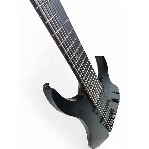 Used Legator Ghost Performance 8 Multi Scale Black Solid Body Electric Guitar