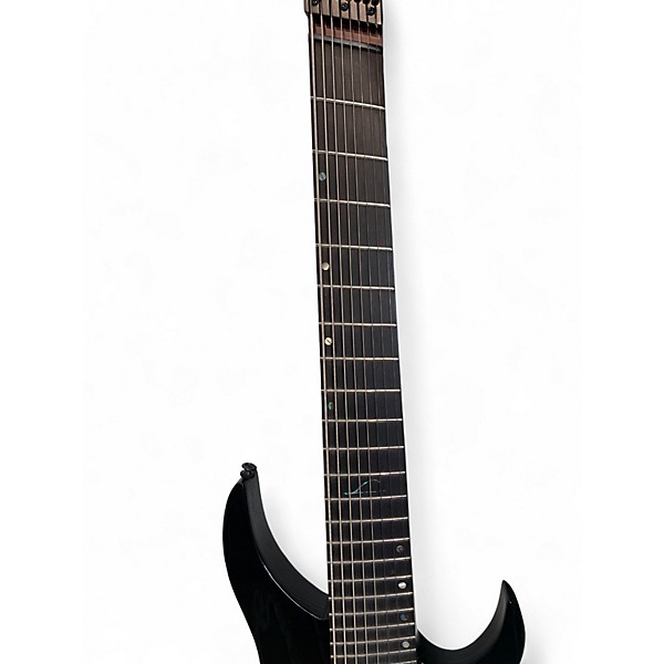 Used Legator Ghost Performance 8 Multi Scale Black Solid Body Electric Guitar