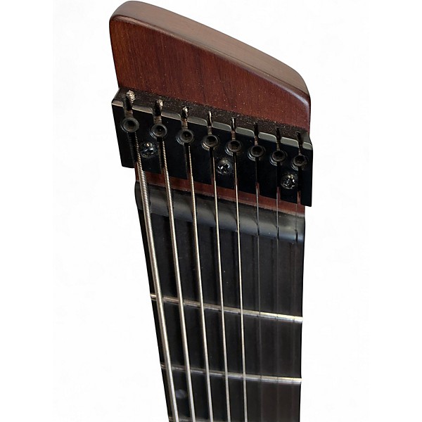 Used Legator Ghost Performance 8 Multi Scale Black Solid Body Electric Guitar