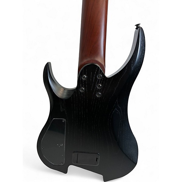 Used Legator Ghost Performance 8 Multi Scale Black Solid Body Electric Guitar