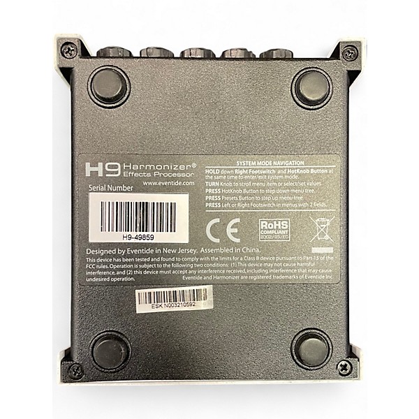 Used Eventide H9 Core Harmonizer Pedal