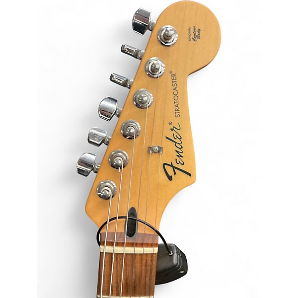 Used 2010 Fender Standard Stratocaster 3 Color Sunburst Solid Body Electric Guitar