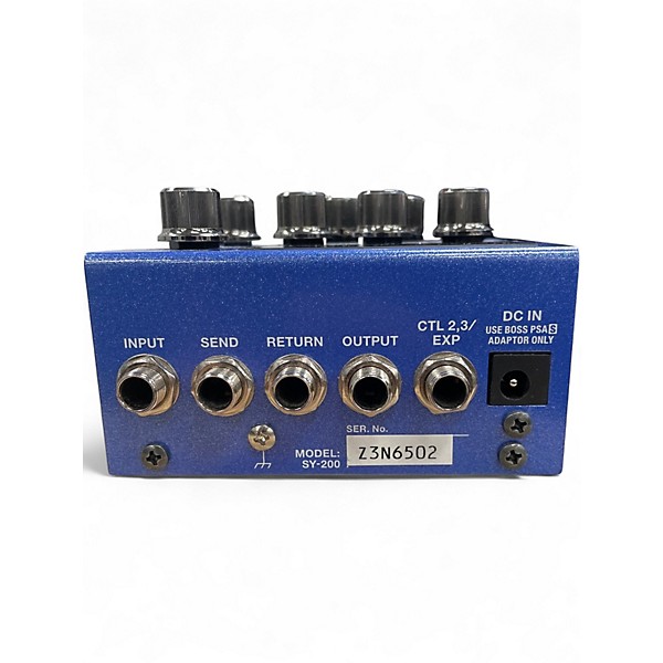 Used BOSS SY200 Guitar Synthesizer Pedal