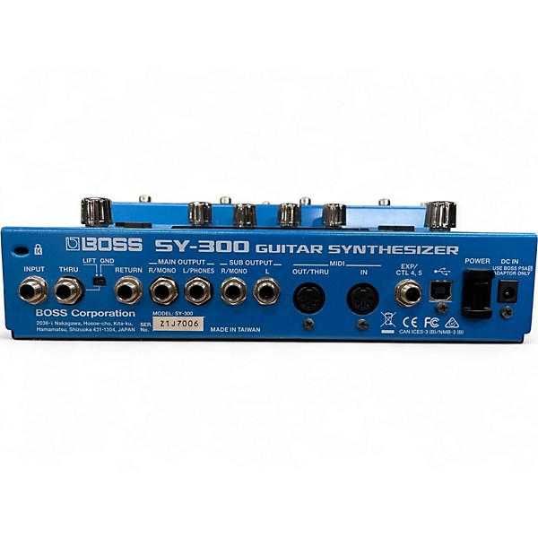 Used BOSS SY300 Guitar Synthesizer Effect Pedal