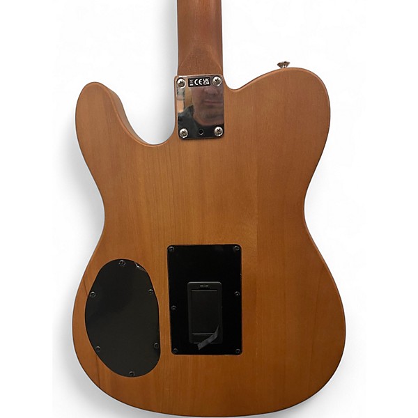 Used Fender Acoustasonic Standard Telecaster Natural Acoustic Electric Guitar