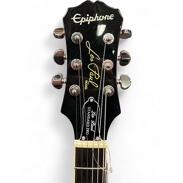 Used Epiphone Les Paul Standard Pro Cherry Sunburst Solid Body Electric Guitar