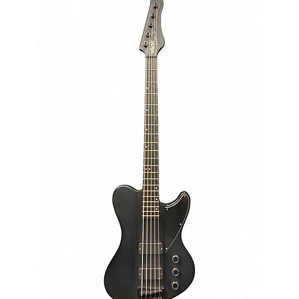 Used Schecter Guitar Research ULTRA BASS 5 Black Electric Bass Guitar