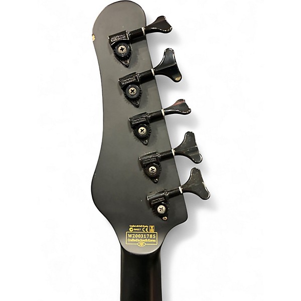 Used Schecter Guitar Research ULTRA BASS 5 Black Electric Bass Guitar