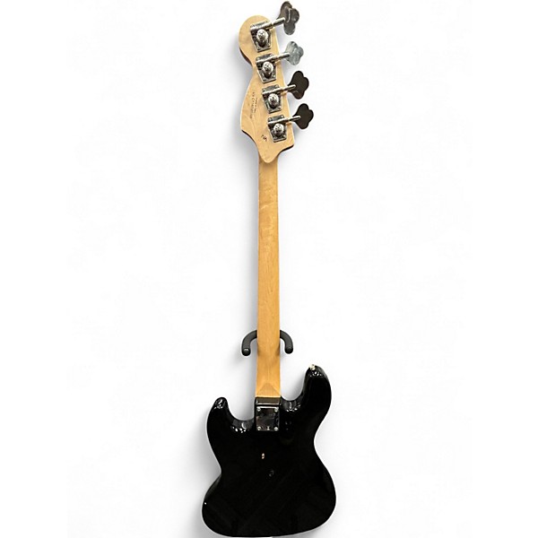 Used Squier Affinity Jazz Bass Black Electric Bass Guitar