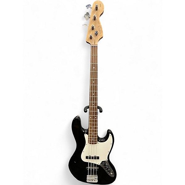 Used Squier Affinity Jazz Bass Black Electric Bass Guitar
