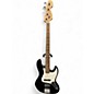 Used Squier Affinity Jazz Bass Black Electric Bass Guitar
