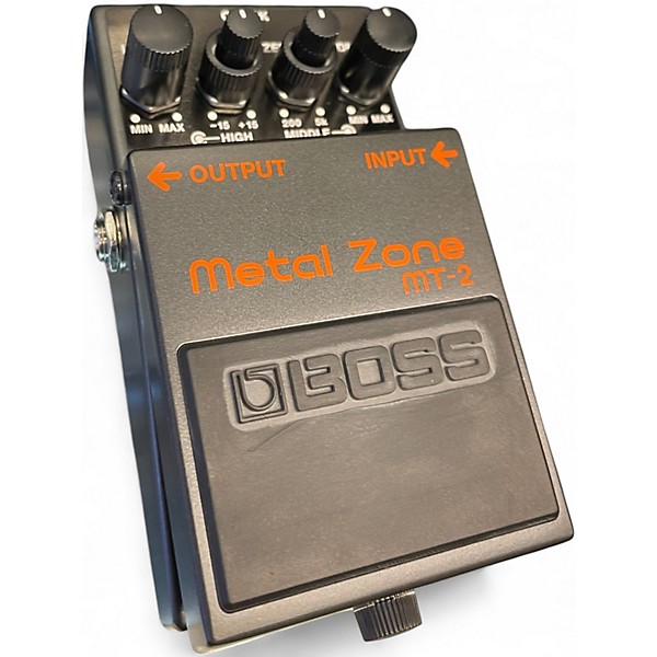 Used BOSS MT2 Metal Zone Distortion Effect Pedal