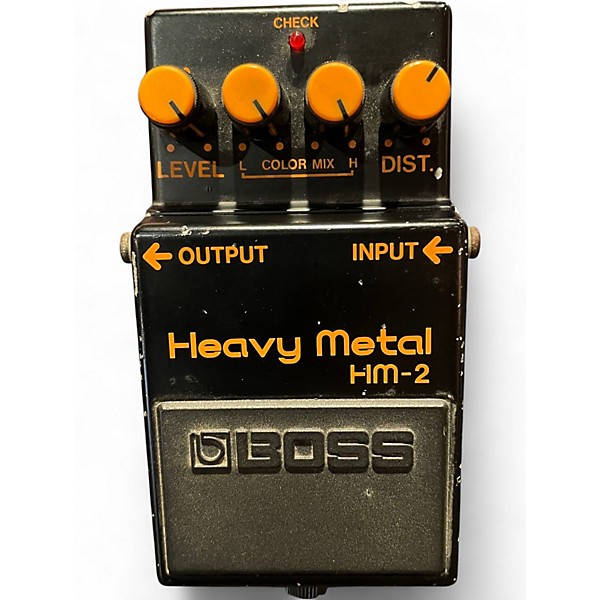 Vintage 1985 BOSS HM2 Heavy Metal Effect Pedal