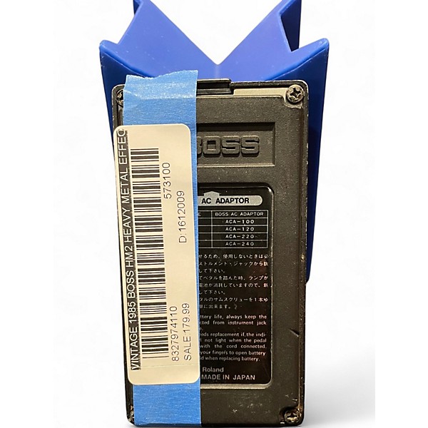 Vintage 1985 BOSS HM2 Heavy Metal Effect Pedal