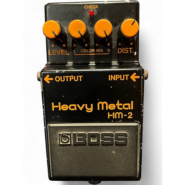 Vintage 1985 BOSS HM2 Heavy Metal Effect Pedal