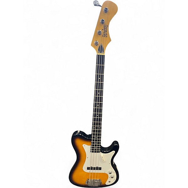 Used Eastwood HURRICANE 2 Color Sunburst Electric Bass Guitar