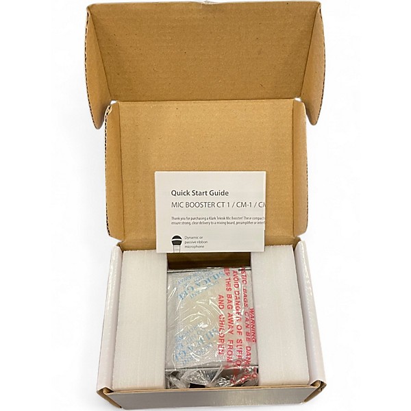 Used Klark Teknik CM-2 Microphone Preamp