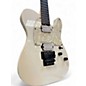 Used Schecter Guitar Research Sun Valley Super Shredder PT FR Metallic White Solid Body Electric Guitar