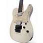 Used Schecter Guitar Research Sun Valley Super Shredder PT FR Metallic White Solid Body Electric Guitar