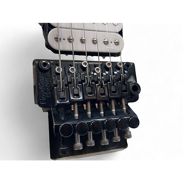 Used Schecter Guitar Research Sun Valley Super Shredder PT FR Metallic White Solid Body Electric Guitar