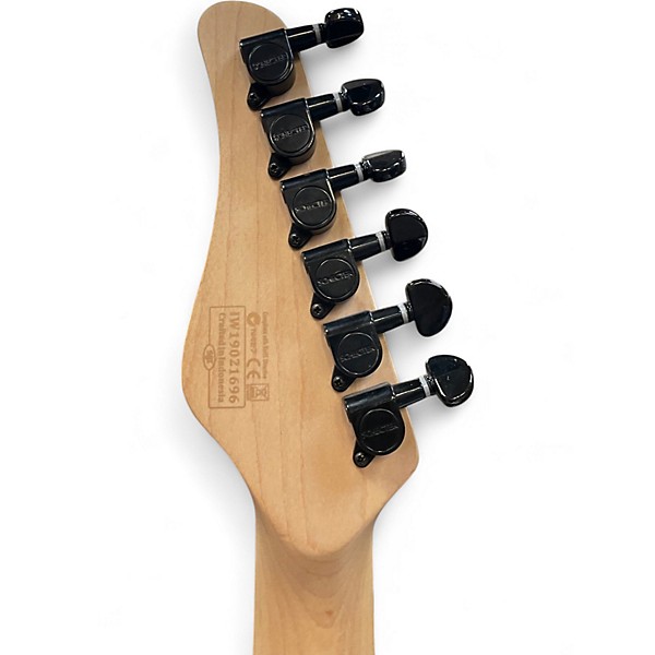 Used Schecter Guitar Research Sun Valley Super Shredder PT FR Metallic White Solid Body Electric Guitar