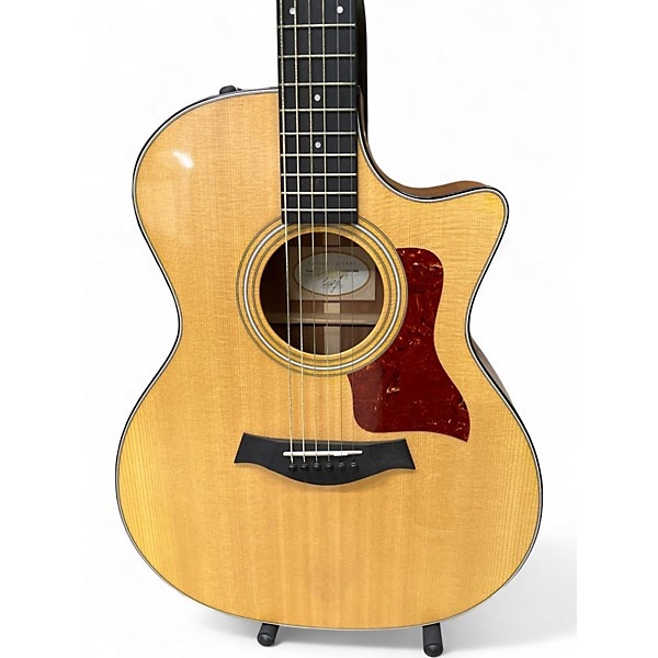 Used Taylor 314CE Natural Acoustic Electric Guitar
