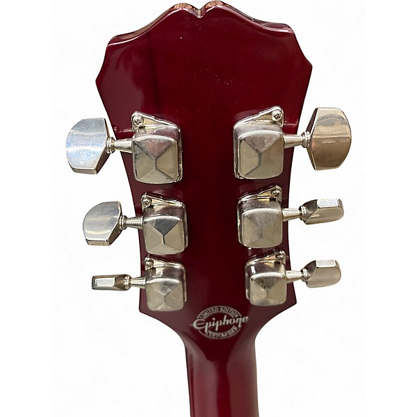 Used Epiphone Les Paul Junior Cherry Solid Body Electric Guitar