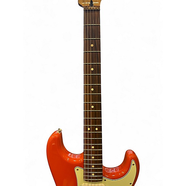 Used 2022 Fender Player Stratocaster Fiesta Red Solid Body Electric Guitar