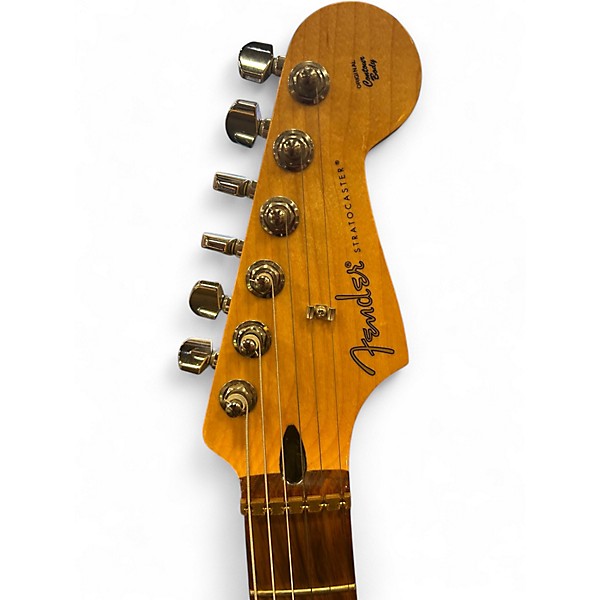 Used 2022 Fender Player Stratocaster Fiesta Red Solid Body Electric Guitar