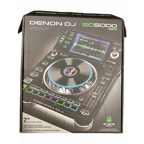 Used Denon DJ SC5000 PRIME USB Turntable