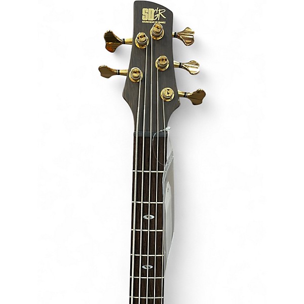 Used Ibanez SR5005E 5 String Prestige Mahogany Electric Bass Guitar