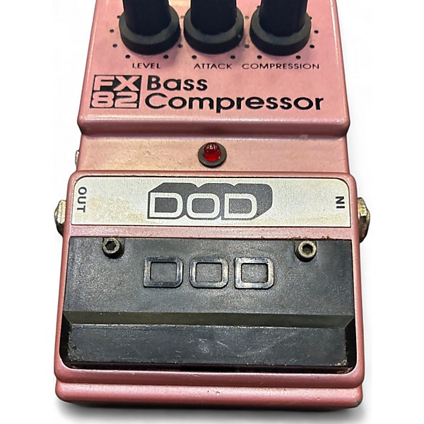 Used DOD FX82 Bass Compressor Bass Effect Pedal