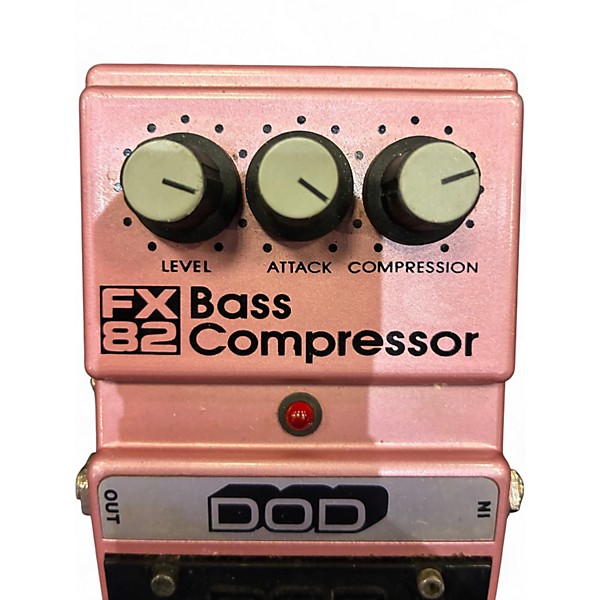 Used DOD FX82 Bass Compressor Bass Effect Pedal