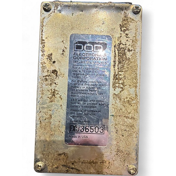Used DOD FX82 Bass Compressor Bass Effect Pedal