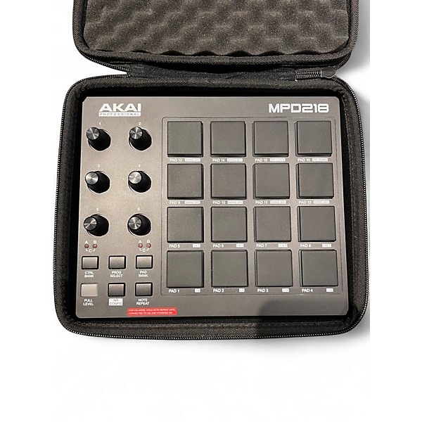 Used Akai Professional MPD218 MIDI Controller