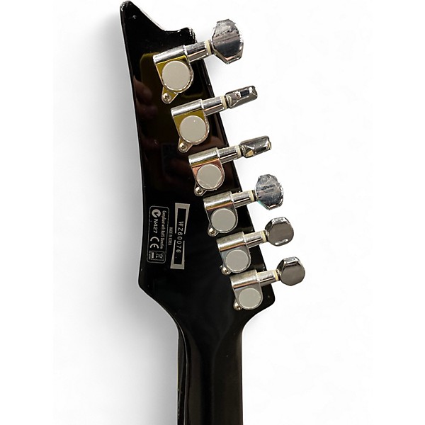 Used Ibanez SA260FM SA Series Trans Black Solid Body Electric Guitar
