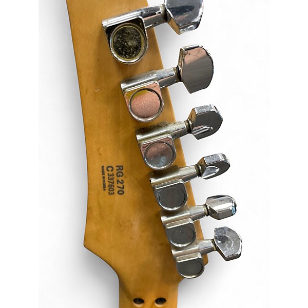 Used Ibanez RG270 Black Solid Body Electric Guitar