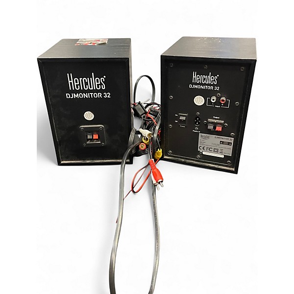 Used Hercules DJ DJ MONITOR 32 Powered Monitor