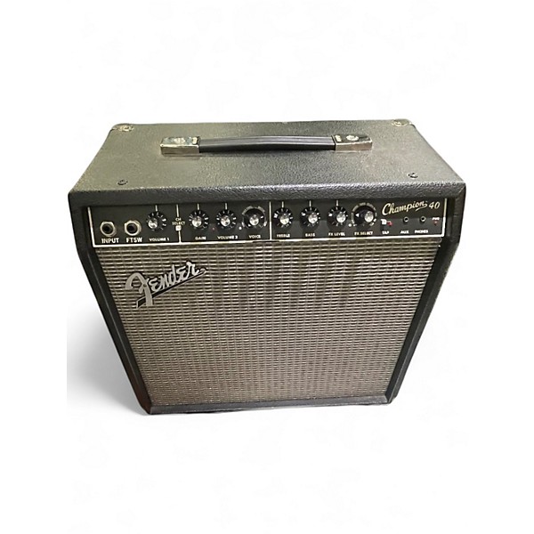 Used Fender Champion 40 Guitar Combo Amp
