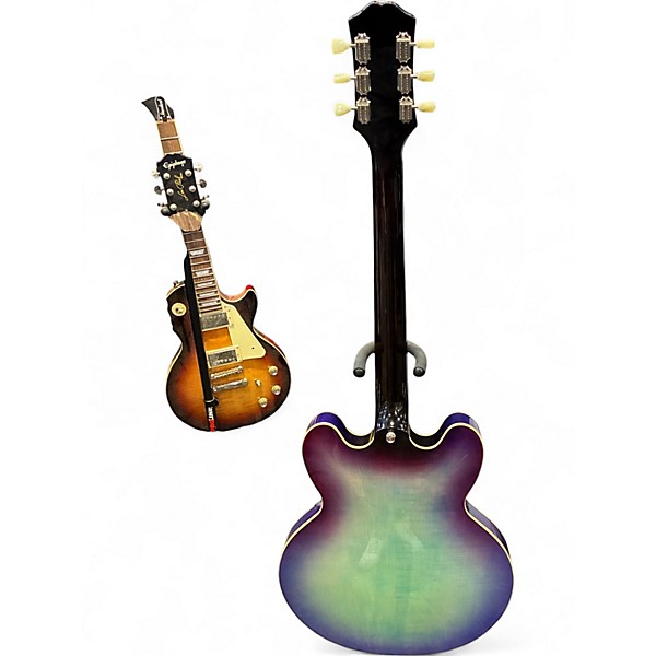 Used Epiphone ES355 blueberry burst Hollow Body Electric Guitar