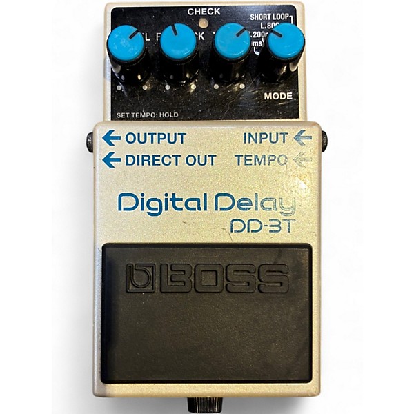 Used BOSS DD3T Effect Pedal