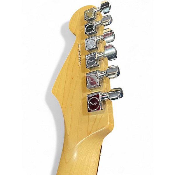 Used 2014 Fender American Standard Stratocaster ocean blue metallic Solid Body Electric Guitar