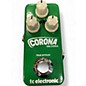 Used TC Electronic Corona Mini Chorus Effect Pedal thumbnail