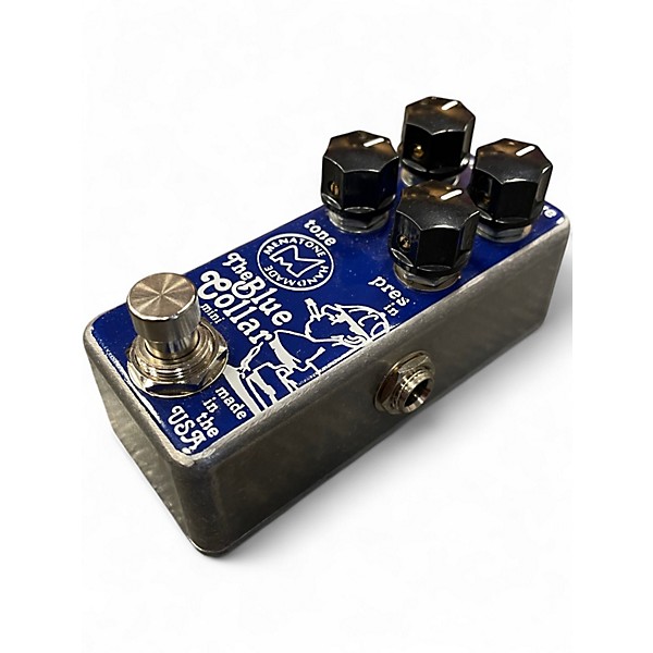 Used Menatone The Blue Collar Mini Effect Pedal