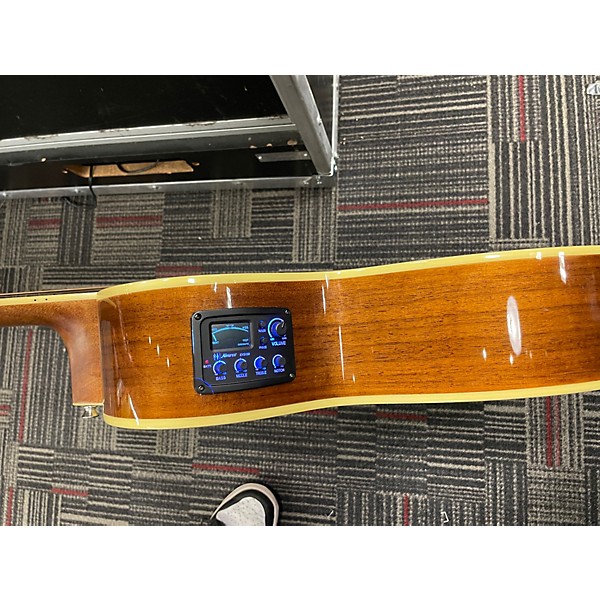 Used Alvarez afh700weob ocean burst Acoustic Electric Guitar